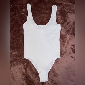 Aura White Bodysuit